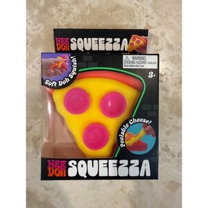 NeeDoh Squeezza Pizza Nee Doh Squishy Sensory Fidget Toy Stress Relief NWT
